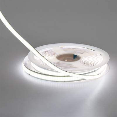 LED pásky poskytují jasné osvětlení, flexibilní pásek osvětluje bílý povrch, zvýrazňuje LED osvětlení.