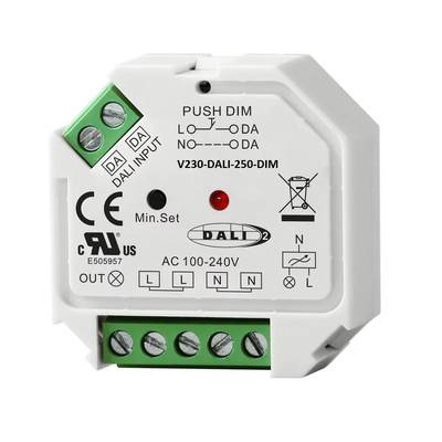 DALI DT6 LED stmívač 250W + PUSHDIM