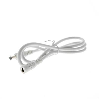 1m kabel mezi LED páskem a transformátorem, bílý