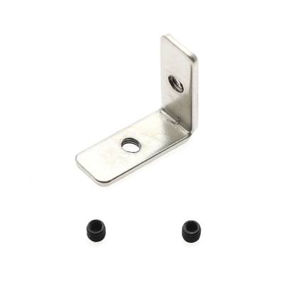 Extension connector pieces for aluminum profiles, 90 degree angle Extension connector pieces for aluminum profiles, 90 degree angle
