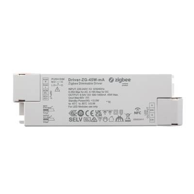 VaLO Adjustable 500-1400mA DRIVER 45W with built-in Zigbee receiver