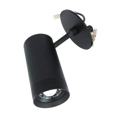 LED FOKUS RECESSED - nastavitelná teplota barev, stmívatelné, 7W, CRI98, IP20, matná černá