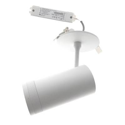 LED FOKUS RECESSED - nastavitelná teplota barev, stmívatelné, 7W, CRI98, IP20, matná bílá