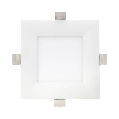 Technický výkres kulatého a čtvercového LED panelu, výřez 130x130 mm, rozměr 145x145 mm, výška 20/30 mm.