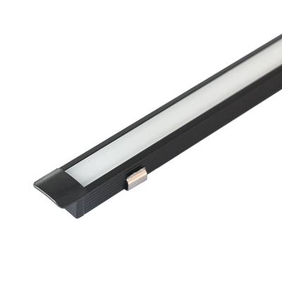 Recessed LED strip aluminium PROFILE 2m, brushed aluminium