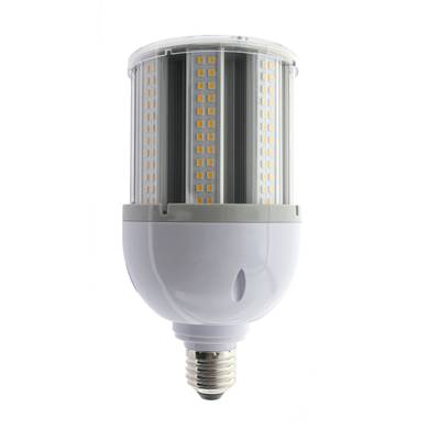 Kukuřičná lampa LED, válcová lampa, bílá patice, svislé žluté cvrlikání LED pro jasné osvětlení.