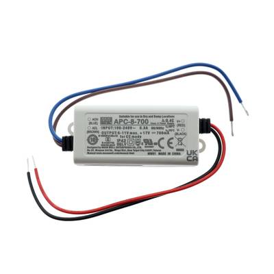 LED transformátor pro rozvodnou skříňku 700mA, 8W, IP42 LED transformátor pro rozvodnou skříňku 700mA, 8W, IP42