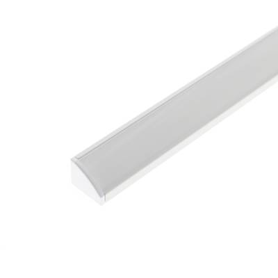 Hliníkový profil pro LED pásek, 2000×17×13 mm, úhel 30° nebo 60°