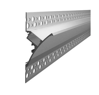 Hliníkový litý profil pro led pásek na stěnu, 2000x82x33mm, pro nepřímé osvětlení