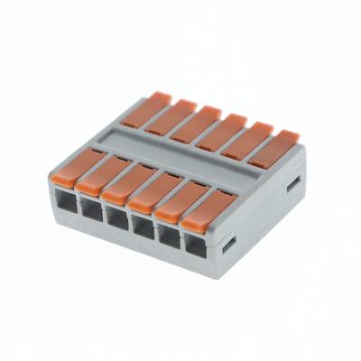 Pákový konektor 2x6 (Wago) pro prodlužovací led pásky