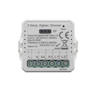 Řídicí jednotky pro LED svítidla, obdélníkový tvar, rozměry 44 x 39 x 23 mm a 39 x 39 x 18 mm, konektory na spodní straně