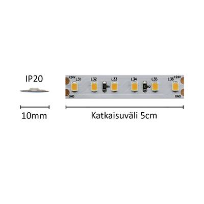 LED pásek pro střední instalace HELMI, 4000K, 24V, 14,4W/m, IP20, CRI94