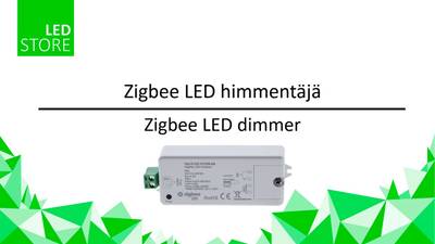 VaLO Zigbee LED přijímač 12V-36V - pro monochromatické LED pásky, 8A
