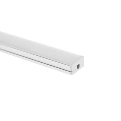 Hliníkový profil pro LED pásky 16x9,5x3000mm, povrchová montáž, IP65, bílý