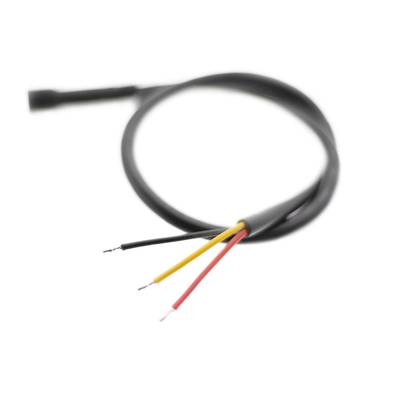 Propojovací kabel od transformátoru k rozdělovači, CCT pro LED reflektory a panely, černý