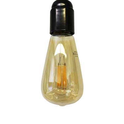 LED žárovka E27 - VINTAGE, měděná, 6W, 2500K