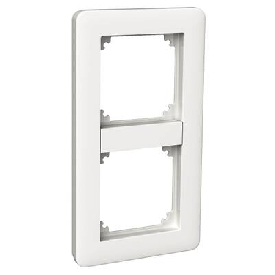 Schneider Exxact Frame, dvoudílný s odnímatelným můstkem, Primo White
