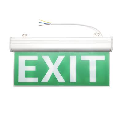 Závěsné nouzové světlo EXIT LED s vestavěnou záložní baterií, 5W, 230V