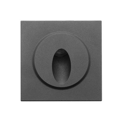 LED FUNK IN-WALL, vestavná, 3W, 3500K, CRI92, IP66, matná černá
