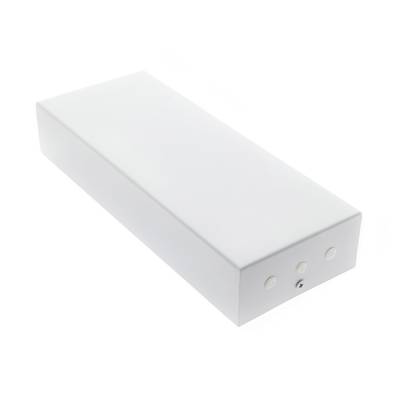 Pevná bílá stropní miska pro led transformátory, výkon transformátoru až 100 W