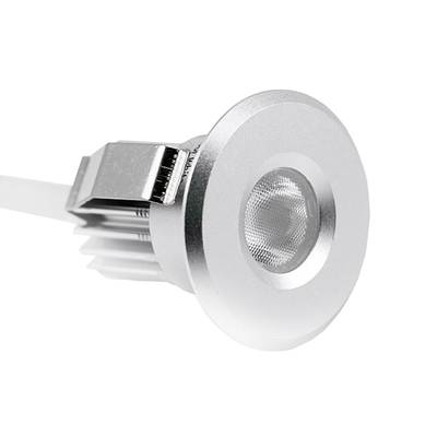 Make a set - LED spots 102, dimmable, water resistant IP44, silver, 3000K
