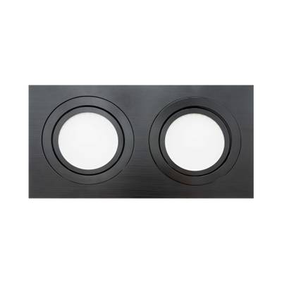 LED stropní svítidlo SQ233B směrové, nastavitelná teplota barev, stmívatelné, 18W, CRI91, IP54, matná černá