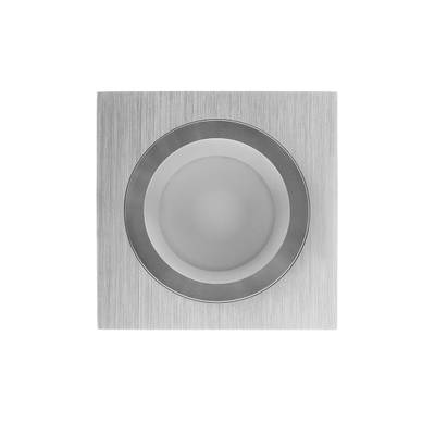 LED stropní svítidlo - KANTTI 023, IP54, CCT, 9W, kartáčovaný hliník, CRI98, ukázkové video LedStore.fi
