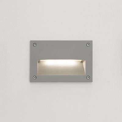 Nástěnné LED svítidlo IN-WALL OUT 2, zapuštěné, 3W, CRI80, IP55, matně šedé