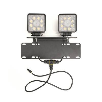 48W LED pracovní světlo s montážní deskou, 2 ks 24W 6000K LED světla s úhlem otevření 60°