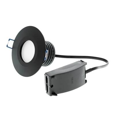 LED downlight ModLed dimmable module 7W, 230V, high CRI98 + ModLed IP54 frame, matte black LED downlight ModLed dimmable module 7W, 230V, high CRI98 + ModLed IP54 frame, matte black
