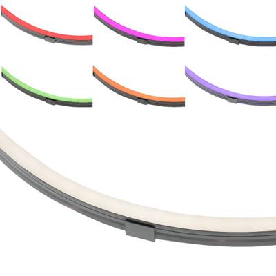 1m RGBW 4000K LED pásek - CAMELEONT, NEON , 24V, 14,4W/m IP65