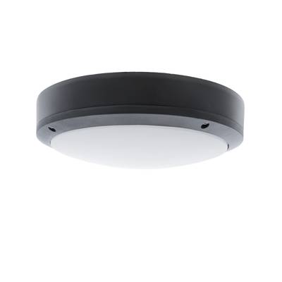 LED PLAFONDI, MOVEMENT 275, se senzorem pohybu a soumraku, 4000K, 18W, IP65, CRI85, černá