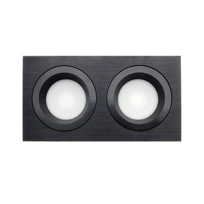 LED stropní svítidlo SQ223B, nastavitelná teplota barev, stmívatelné, 18W, CRI98, IP54, matná černá