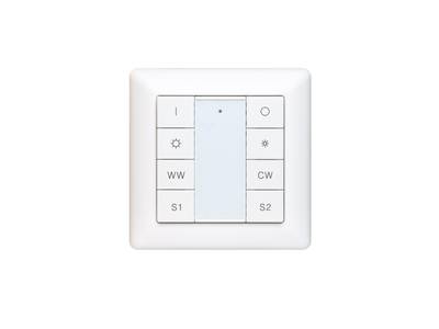 Nástěnný ovladač DALI CCT LED, DT8 pro sběrnici DALI