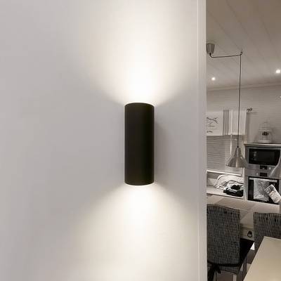 Nástěnné LED svítidlo VIISTO 2, 3000K, 2x11W, CRI94, IP55, matně černé