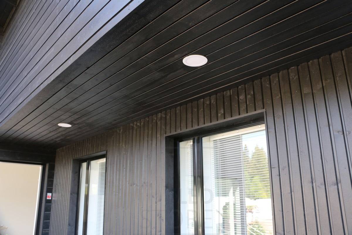 Veletrh bydlení 2019: 160mm led plafon v okapu. Ledstore.fi