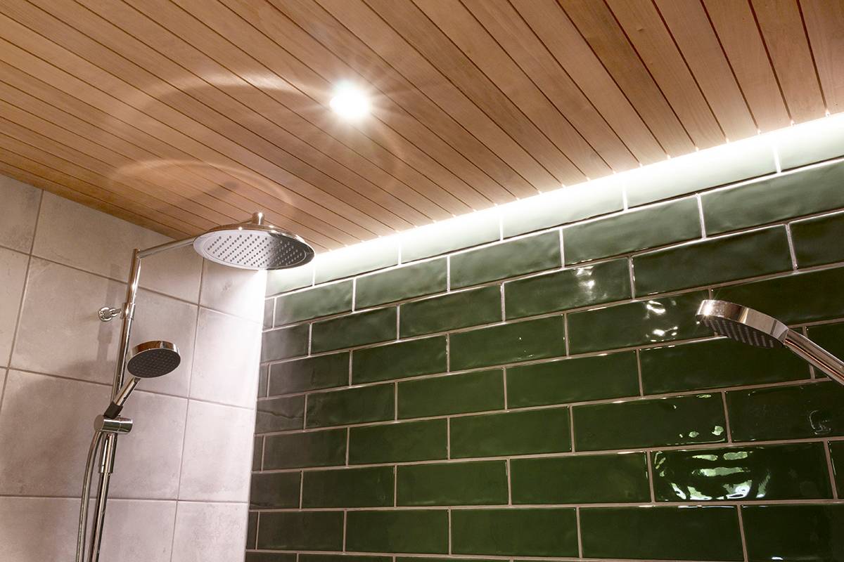 Logo LED Store na zeleném pozadí s bílým čtvercem s textem "LED STORE" napsaným tučnými velkými písmeny.