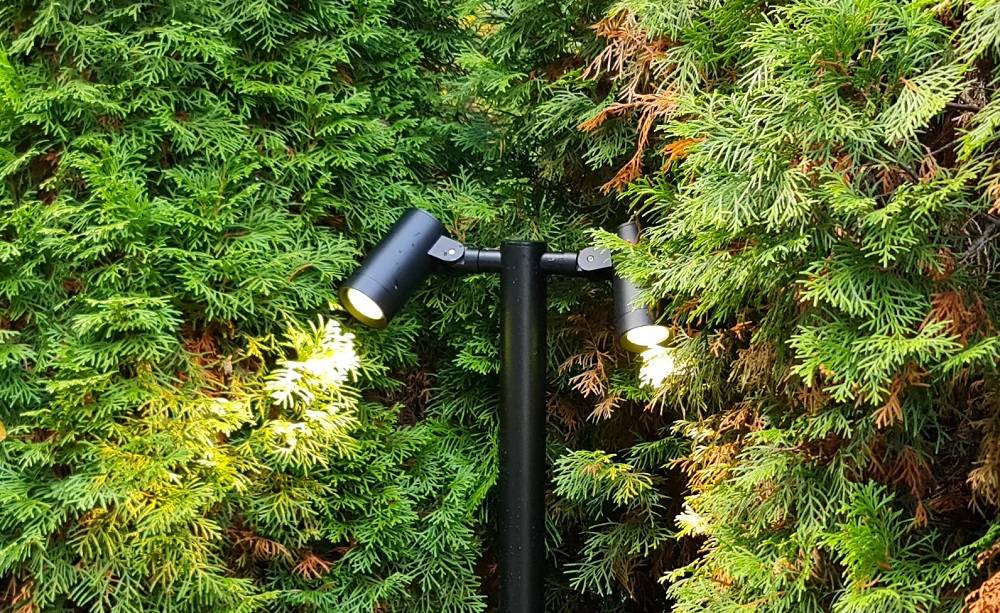 Třída IP a výběr svítidla Venkovní svítidlo s krytím IP55, sloupek TILT
