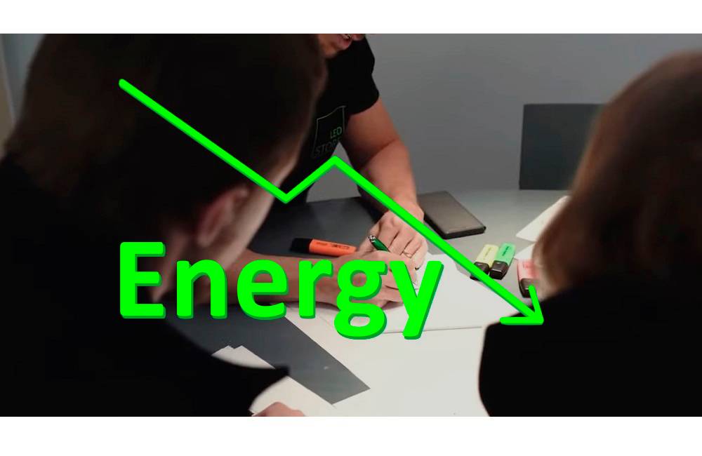 Návrh osvětlení ovlivňuje spotřebu energie