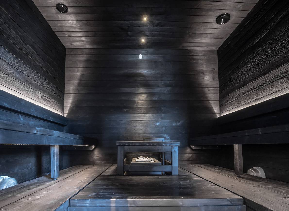 Harvia Černá sauna