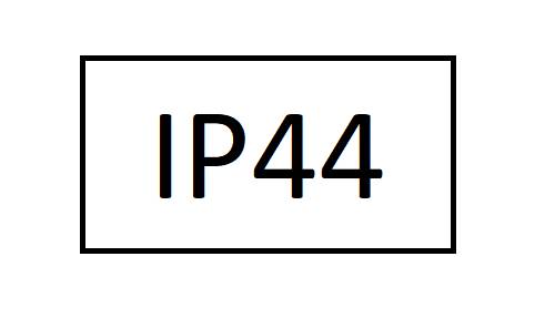 Třída IP - IP44