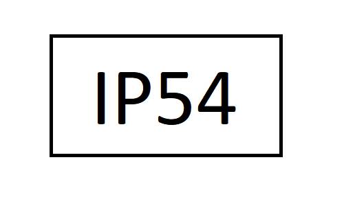 Třída IP - IP54