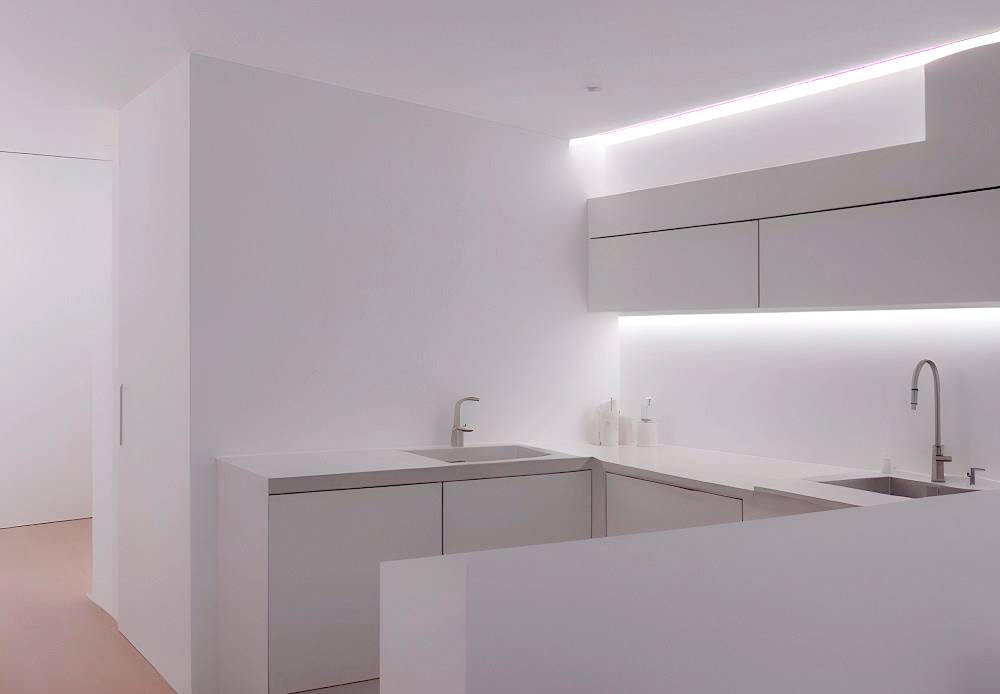 Led pásek napájení - Led pásek v kuchyni