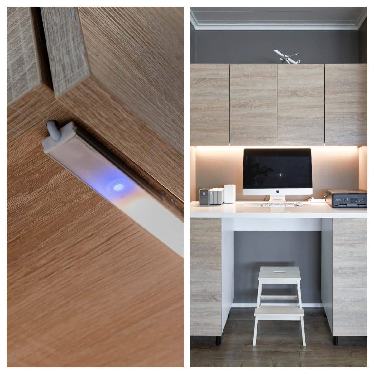 LED osvětlení s LED páskem a hliníkovým profilem, LedStore.fi