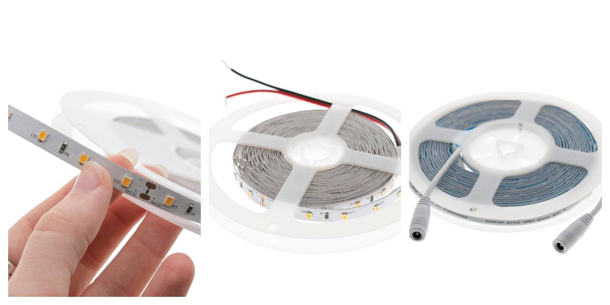LED osvětlení pásku je vytvořeno výběrem správného LED pásku