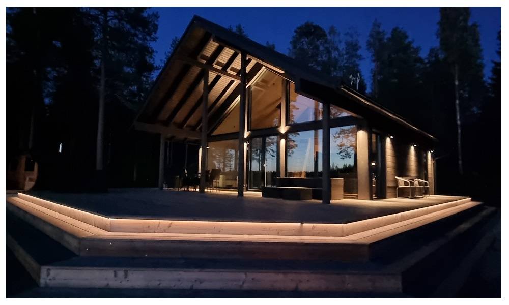 led světla pro chalupu - led světla pro terasu