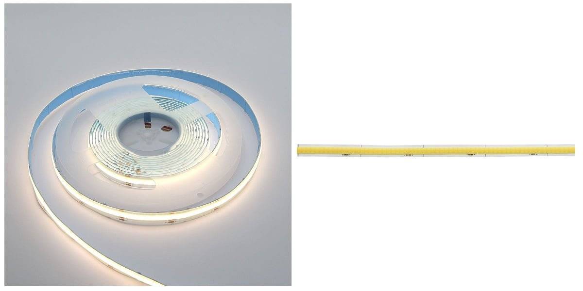 Dotless led pásky COB vedl válec ledstore.fi