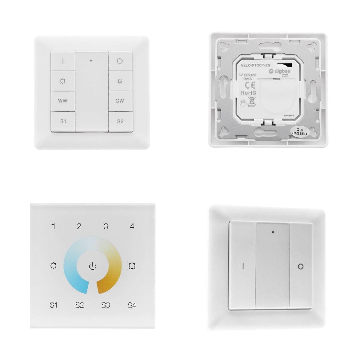 Chytré ovladače osvětlení Zigbee