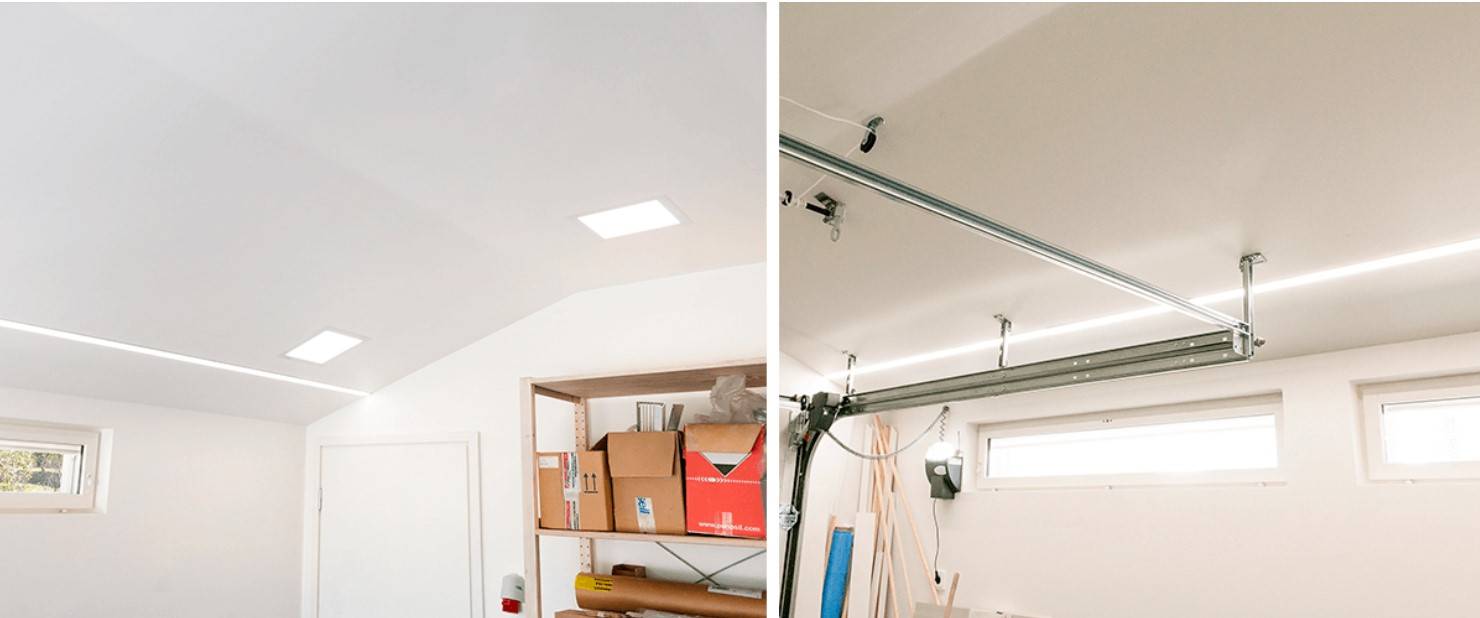 LED lineární svítidlo pro zapuštěnou montáž nahrazující zářivkové trubicové svítidlo
