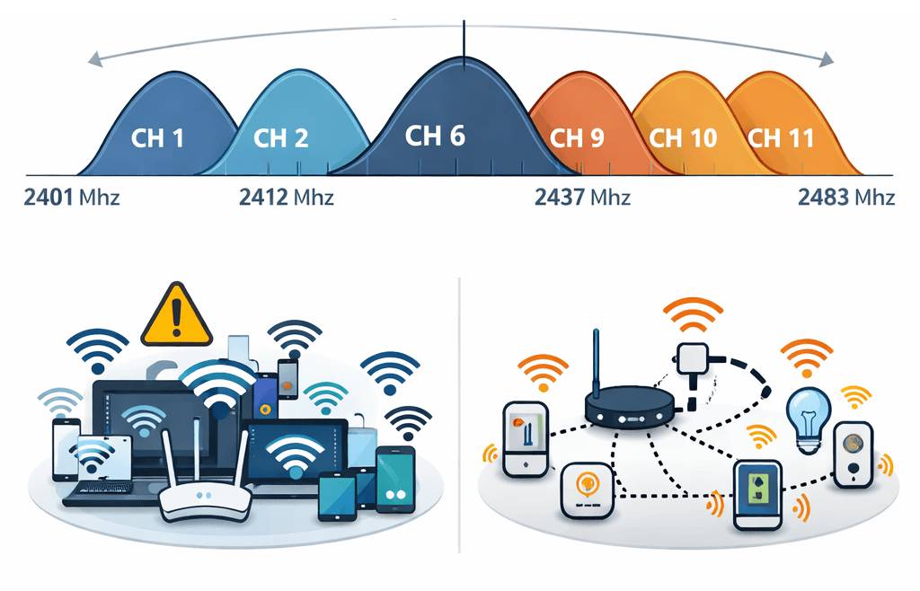 Přetížení sítě Wi-Fi může rušit chytré osvětlení, ale Zigbee umožňuje budoucnost nepřerušovaného osvětlení LED.